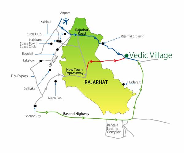  vedic-village Location Plan