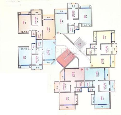 Images for Cluster Plan of Gaurav Shweta Residency