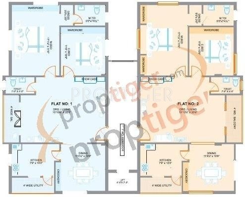 Images for Cluster Plan of Saishakti Infrastructure Sri Venkataramana Residency