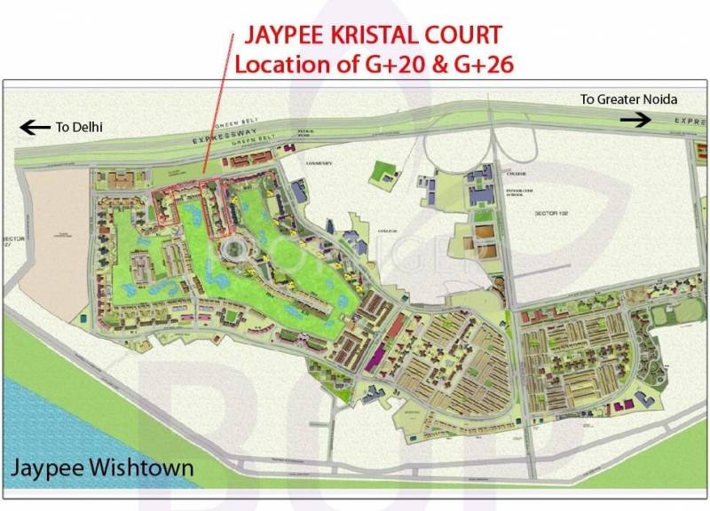 Images for Master Plan of Jaypee Kristal Court