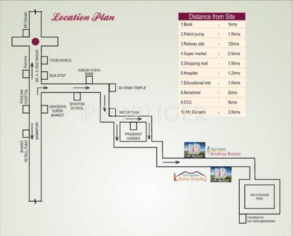 Images for Location Plan of Shri Salasar Krishna Royale
