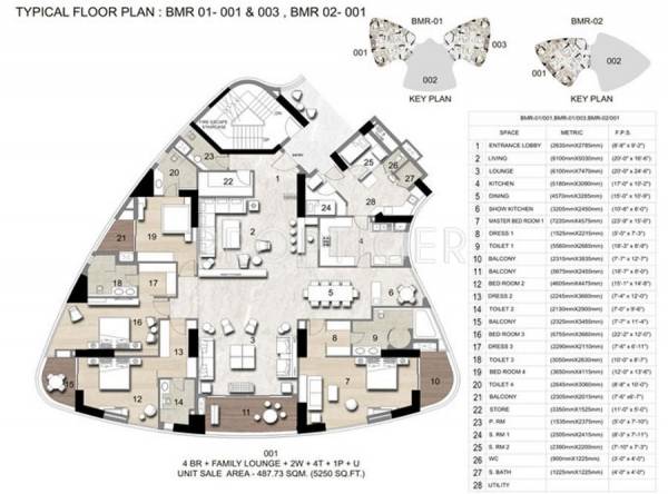Images for Cluster Plan of Jaypee Boomerang Residencess