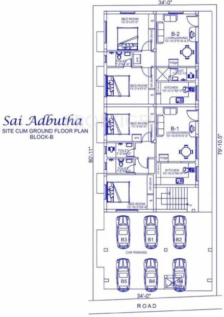 Images for Cluster Plan of Palace Homes Sai Adbutha