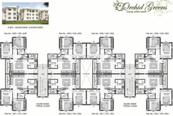 Images for Cluster Plan of Pushkar Orchid Green
