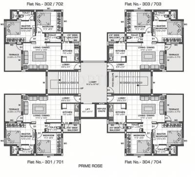 Images for Cluster Plan of Pushkar Orchid Green