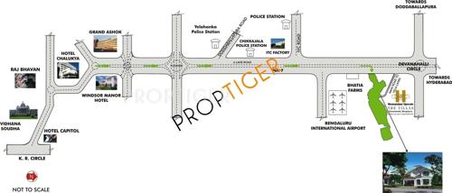  cottages Images for Location Plan of Hiranandani Cottages