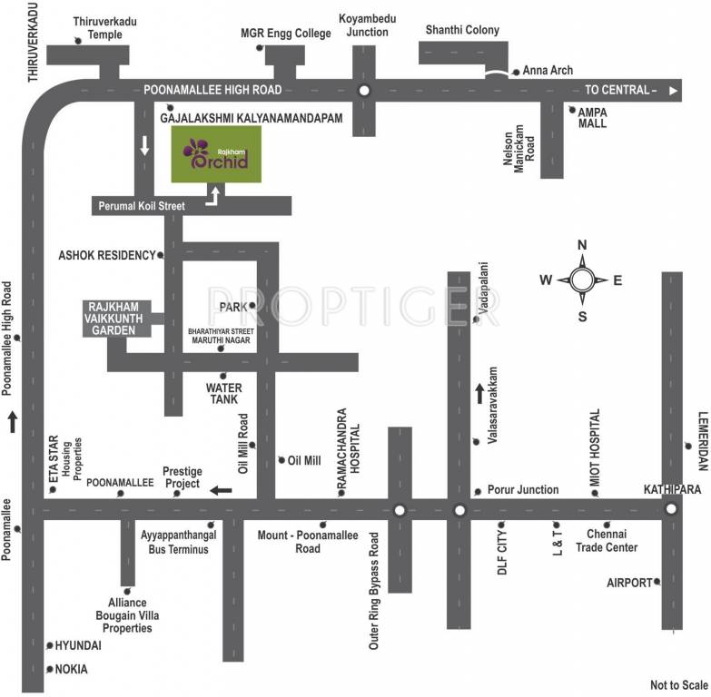 Images for Location Plan of Rajkham Orchid