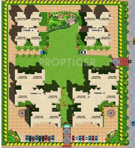 Cosmos Infra Golden Heights Layout Plan