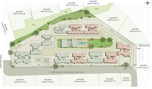  vistas Images for Master Plan of Raheja Vistas