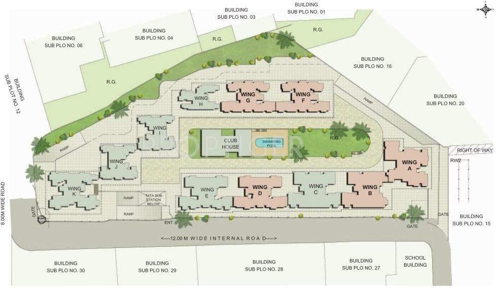  vistas Images for Master Plan of Raheja Vistas