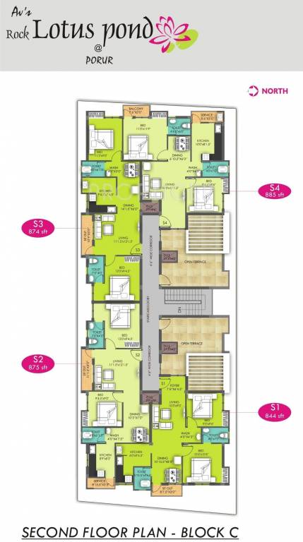 Images for Cluster Plan of Rock Lotus Pound