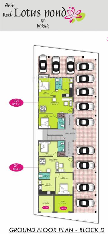 Images for Cluster Plan of Rock Lotus Pound