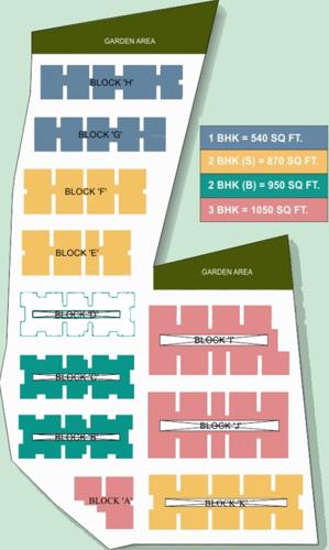  residency Images for Layout Plan of Reputed Builder Ayushman Residency