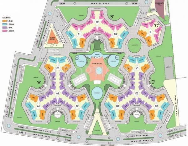 Images for Layout Plan of Akshar Elementa elementa Images for Layout Plan of Akshar Elementa