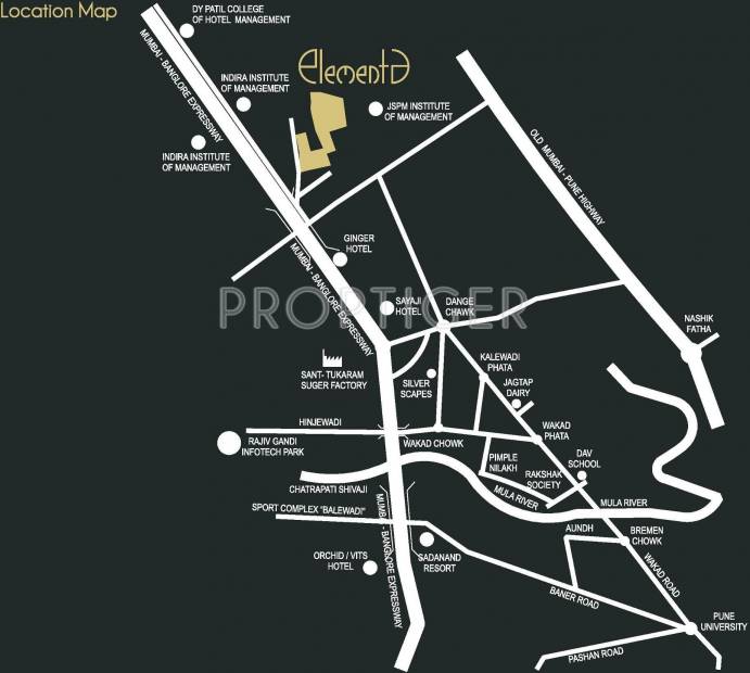  elementa Images for Location Plan of Akshar Elementa