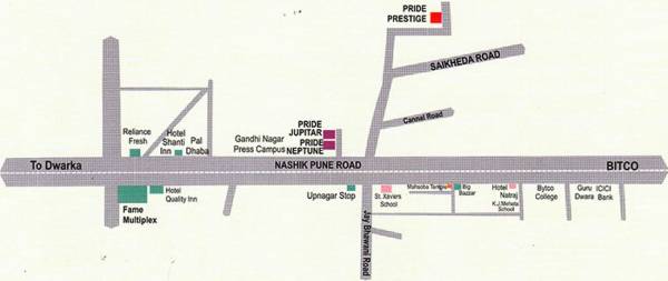 Images for Location Plan of Aditya Pride Prestige