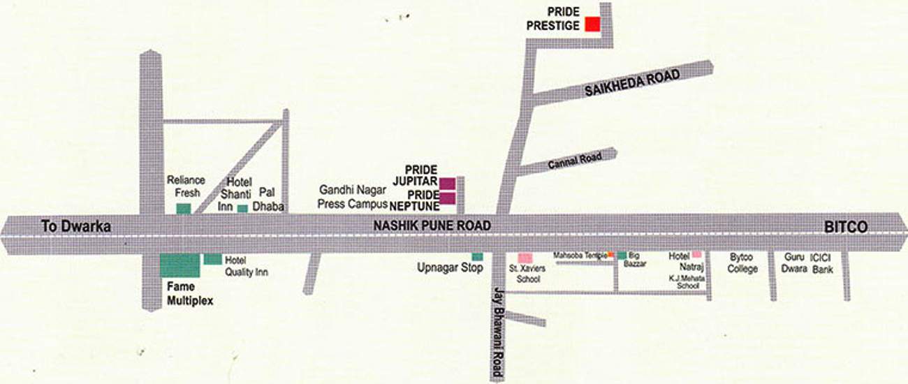 Images for Location Plan of Aditya Pride Prestige