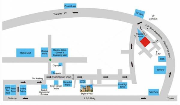  skyline-villa Location Plan