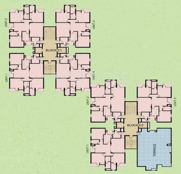 Block-A1 Cluster Plan sushant-media-enclave Block-A1 Cluster Plan