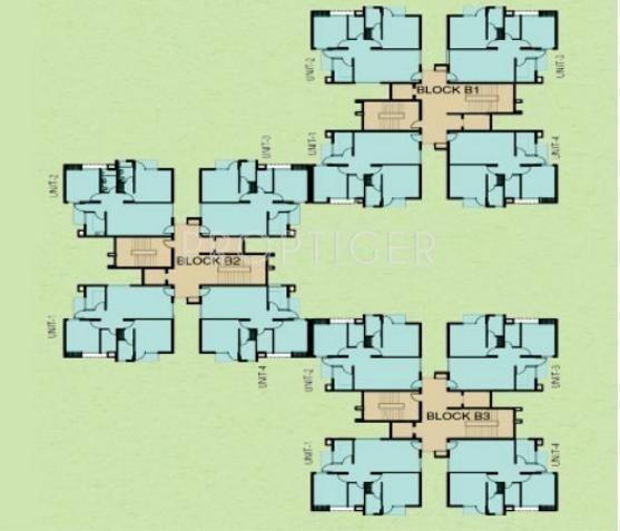  sushant-media-enclave Block-C1 Cluster Plan