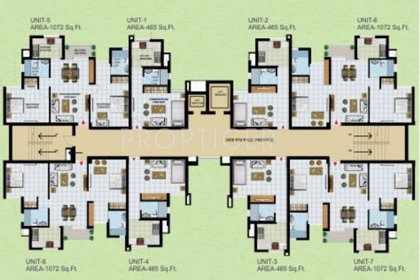  sushant media enclave Block C2 Cluster Plan