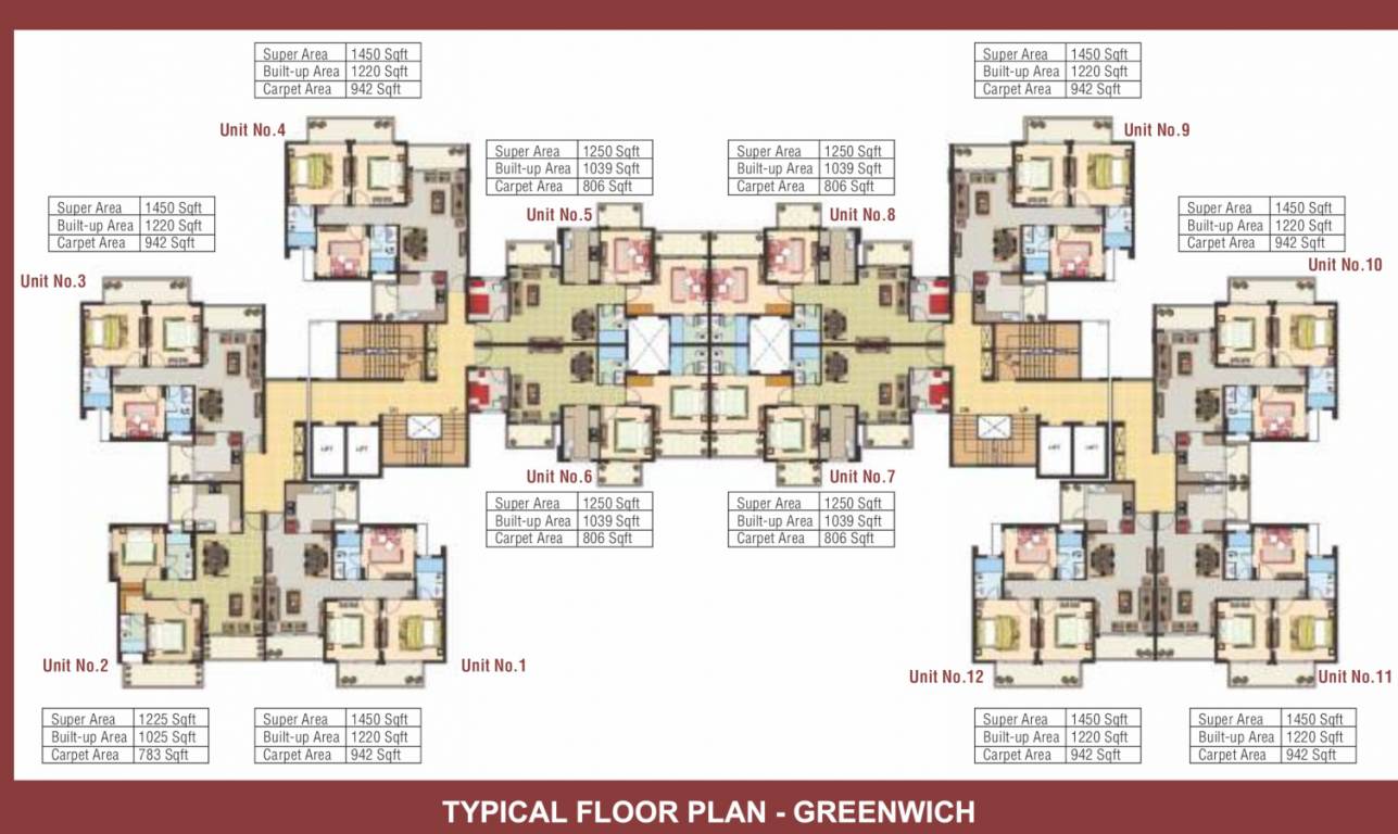  grand omaxe Cluster Plan