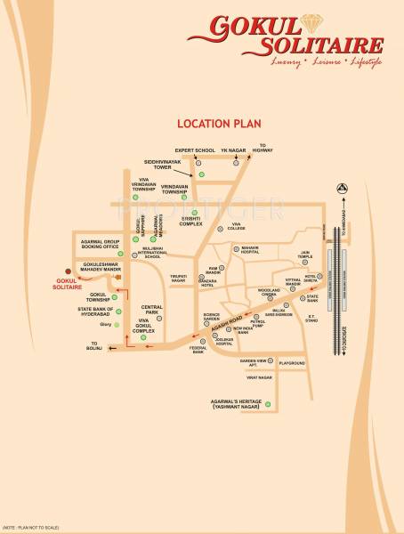Images for Location Plan of Agarwal Gokul Solitaire Images for Location Plan of Agarwal Gokul Solitaire