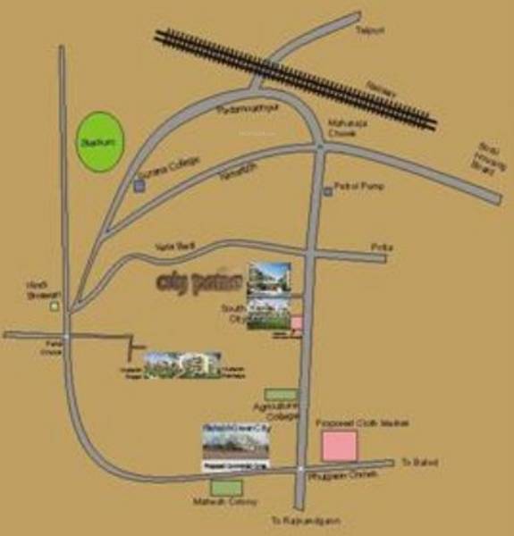 Images for Location Plan of Rishabh City Prime Images for Location Plan of Rishabh City Prime