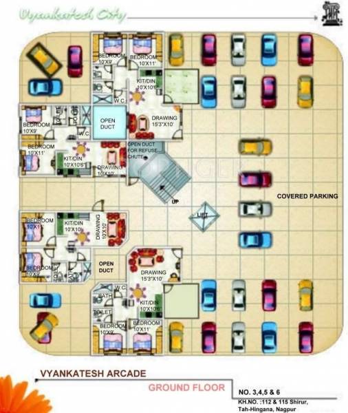 Images for Cluster Plan of Vyankatesh Builders Vyankatesh Arcade Images for Cluster Plan of Vyankatesh Builders Vyankatesh Arcade