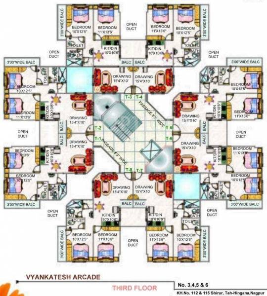 Images for Cluster Plan of Vyankatesh Builders Vyankatesh Arcade Images for Cluster Plan of Vyankatesh Builders Vyankatesh Arcade