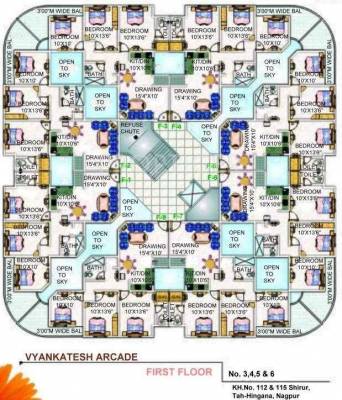 Images for Cluster Plan of Vyankatesh Builders Vyankatesh Arcade Images for Cluster Plan of Vyankatesh Builders Vyankatesh Arcade