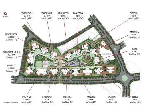  arlington Images for Master Plan of Hiranandani Developers Arlington