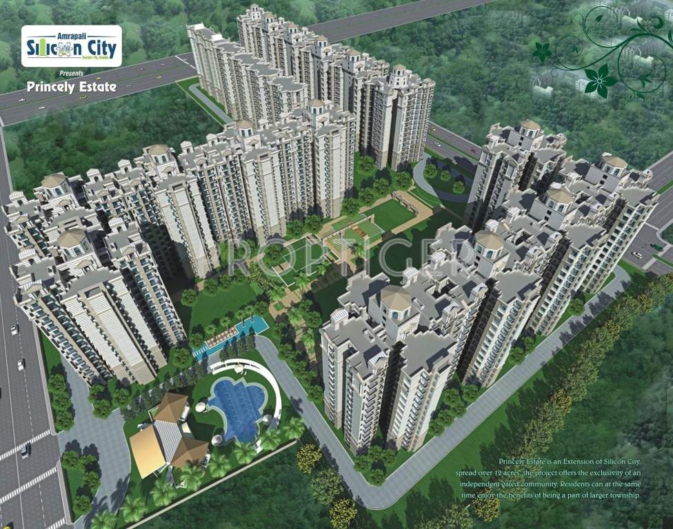 princely estate Images for Elevation of Amrapali Princely Estate