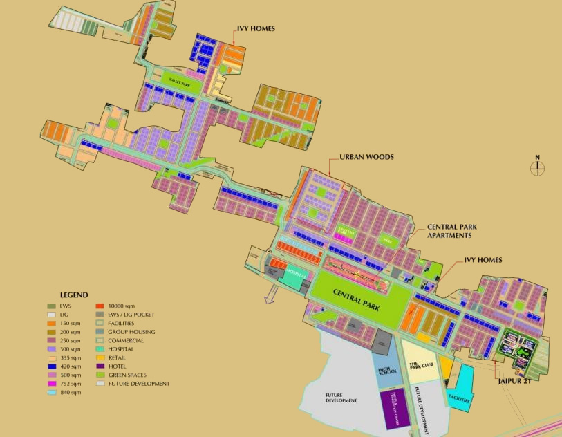  infotech city Layout Plan