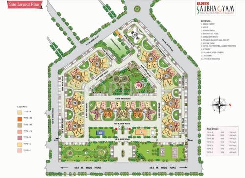 Images for Layout Plan of Eldeco Saubhagyam saubhagyam Images for Layout Plan of Eldeco Saubhagyam