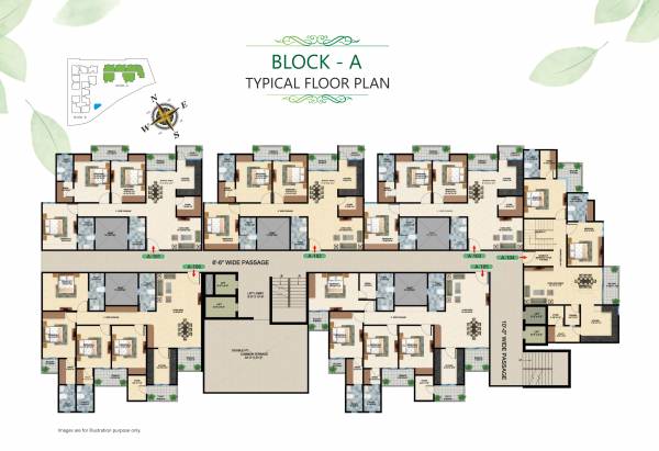 terraza-greens Tower 1 Cluster Plan