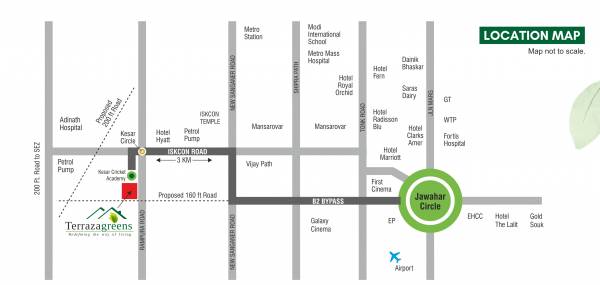  terraza-greens Location Plan