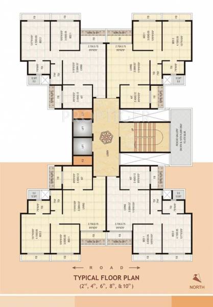 Images for Cluster Plan of Asian Rashi Heights