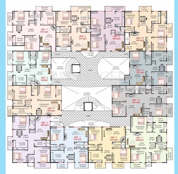 Images for Cluster Plan of Elegant Builders Emporium