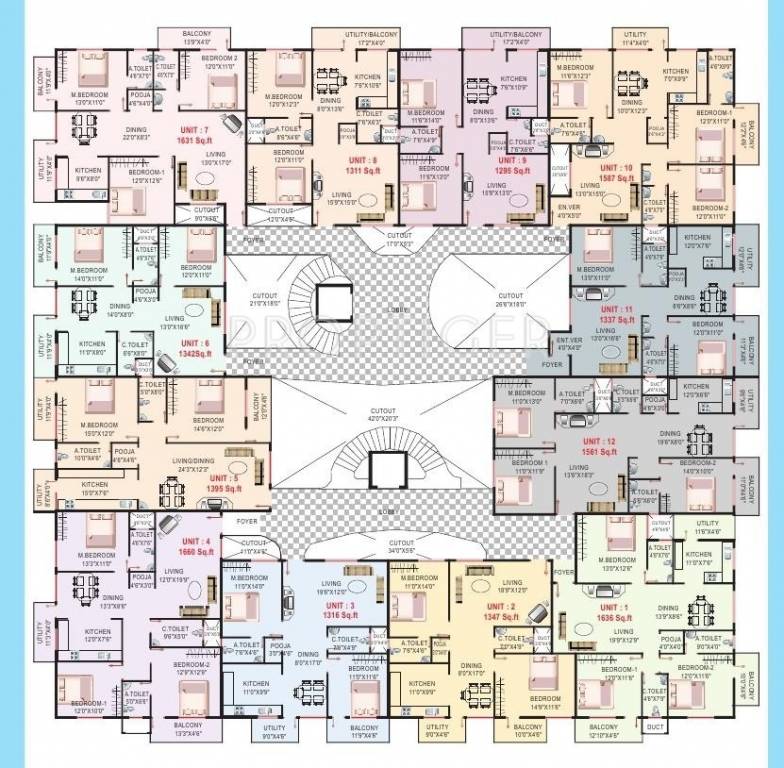 Images for Cluster Plan of Elegant Builders Emporium