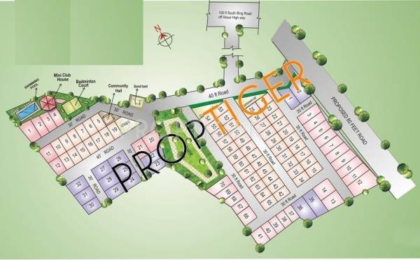 Janani Realtors AVS Residency Master Plan