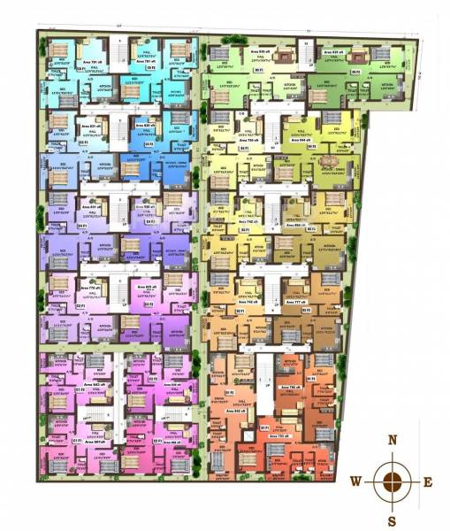 Images for Cluster Plan of Rajeswari Infrastructure IBIS Fields Images for Cluster Plan of Rajeswari Infrastructure IBIS Fields