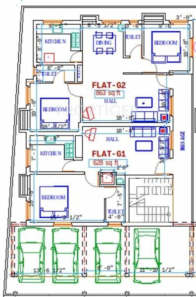 Images for Cluster Plan of Sudarsan Grand Castle