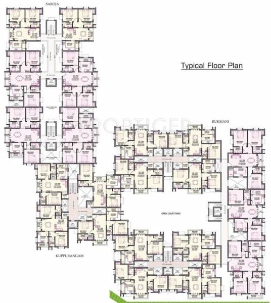 Images for Cluster Plan of Indu Babas Gardens