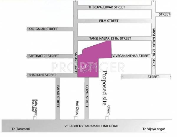 Images for Location Plan of Indu Babas Gardens