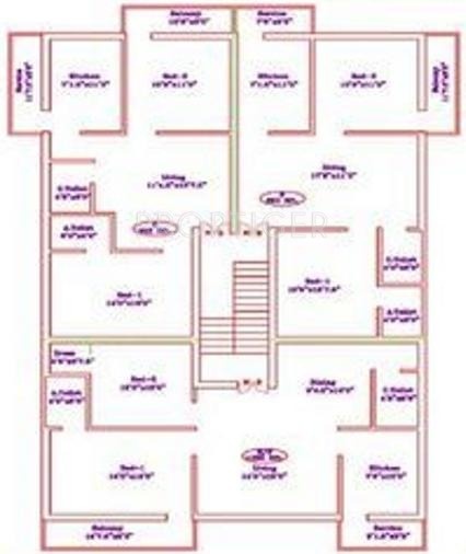 Images for Cluster Plan of Cornerstone Breeze Apartments