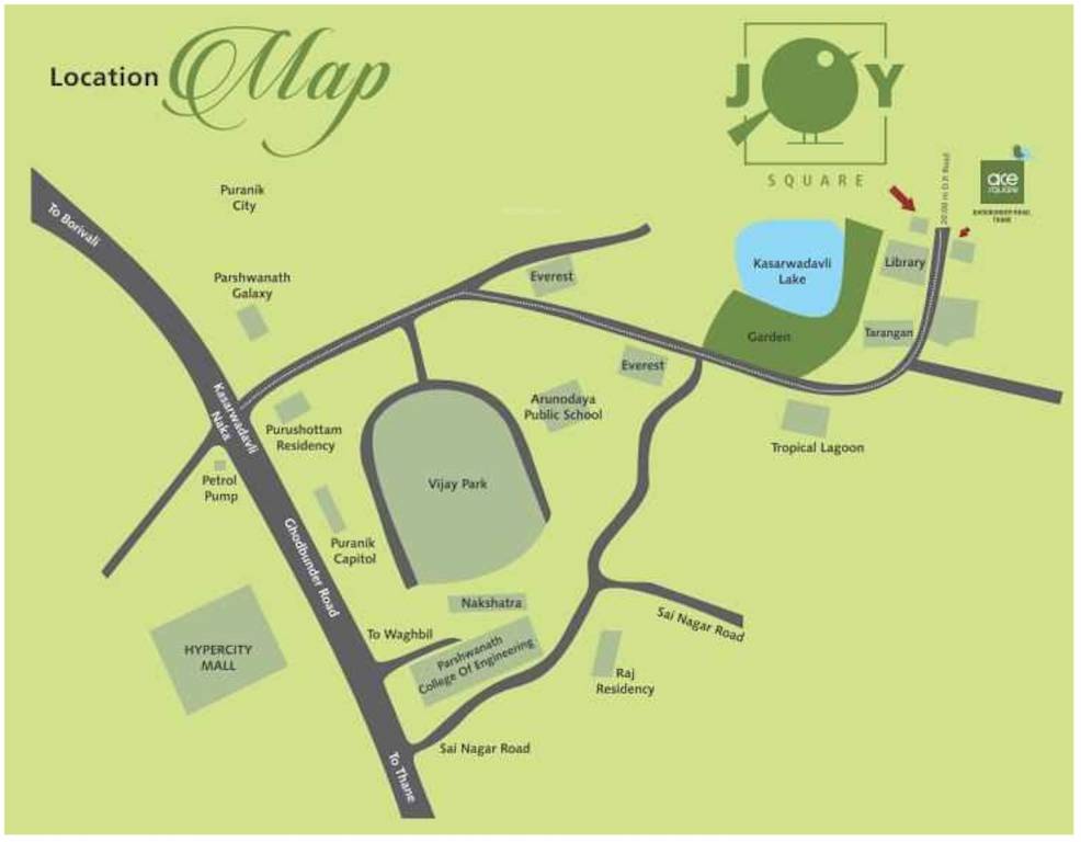 joy square Location Plan