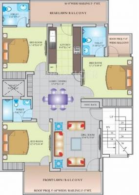 Images for Cluster Plan of Dwarkadhish Precedence