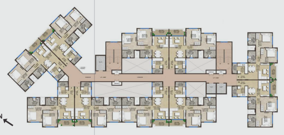 Building 1 Cluster Plan megapolis-symphony-phase-i Building 1 Cluster Plan