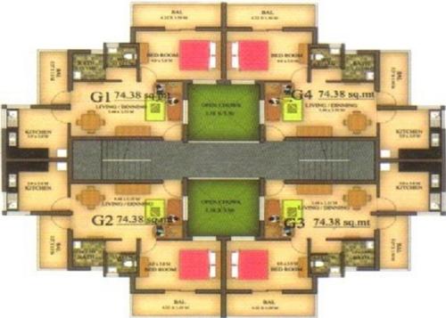 Images for Cluster Plan of Reliance Mother Agnes And Marynian Residency